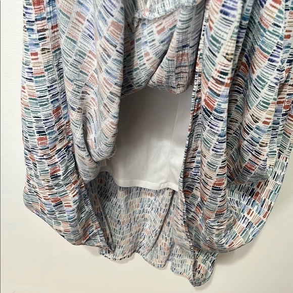 Gilli Multicolor Sleeveless Midi Flowy Dress Spaghetti Straps Women's Size Large - Picture 6 of 12